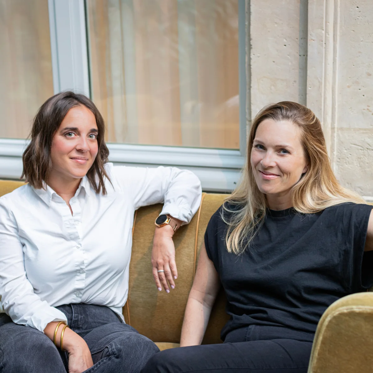 Cécilia et Emilie, fondatrices du Studio Aparté